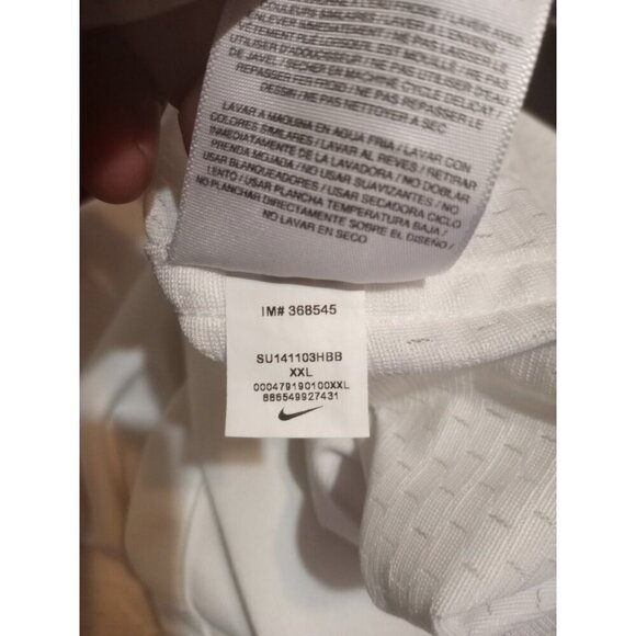 Michael Crabtree #15 San Francisco 49ers Nike On Field White Jersey Mens 2XL - Picture 13 of 15